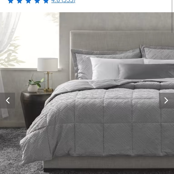 Sleep Number King Comforter - Picture 1 of 3